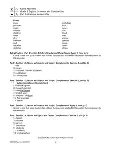 Voyages in English 8 Answer Key