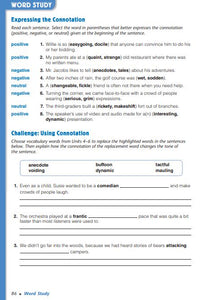 Vocabulary Workshop Level B Workbook