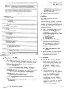 Classical Composition Vol. I Teacher Guide: Fable Stage