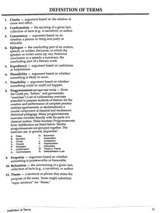Classical Composition Vol. IV Teacher Guide: Refutation/Confirmation Stage