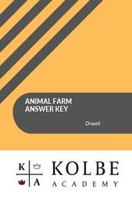 Animal Farm Answer Key
