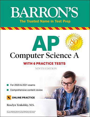 Barron's AP Computer Science A Test Preparation Workbook