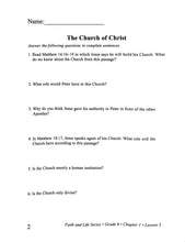 Load image into Gallery viewer, Our Life in the Church Activity Book