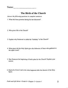 Our Life in the Church Activity Book