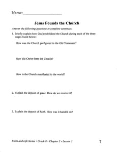 Our Life in the Church Activity Book