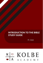 Load image into Gallery viewer, Introduction to the Bible Study Guide