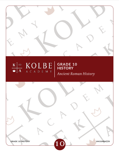 Course Plan & Tests - Ancient Roman History 10