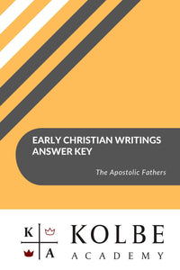 Early Christian Writings Study Guide