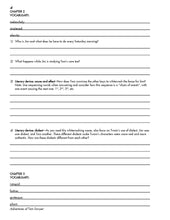 Load image into Gallery viewer, Junior High Literature Workbook Study Guide and Glossary