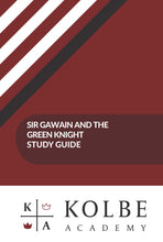 Load image into Gallery viewer, Sir Gawain and the Green Knight Study Guide