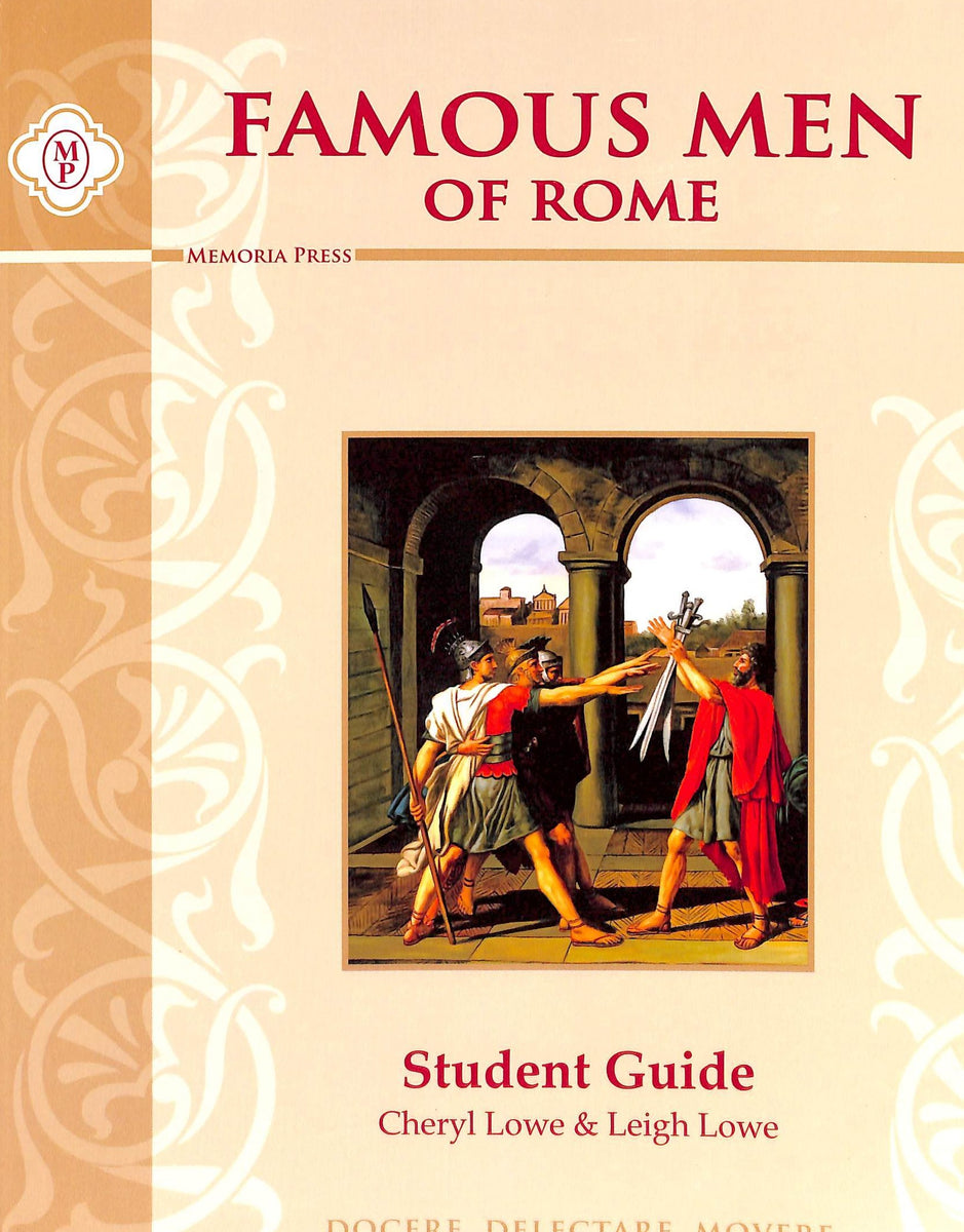 Famous Men of Rome Student Guide - Discontinued – Kolbe Academy Bookstore