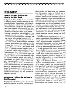 Light to the Nations: Part Two Teacher Manual