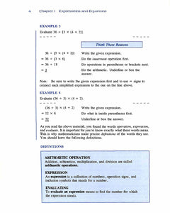 Foerster's Algebra 1 Student Textbook