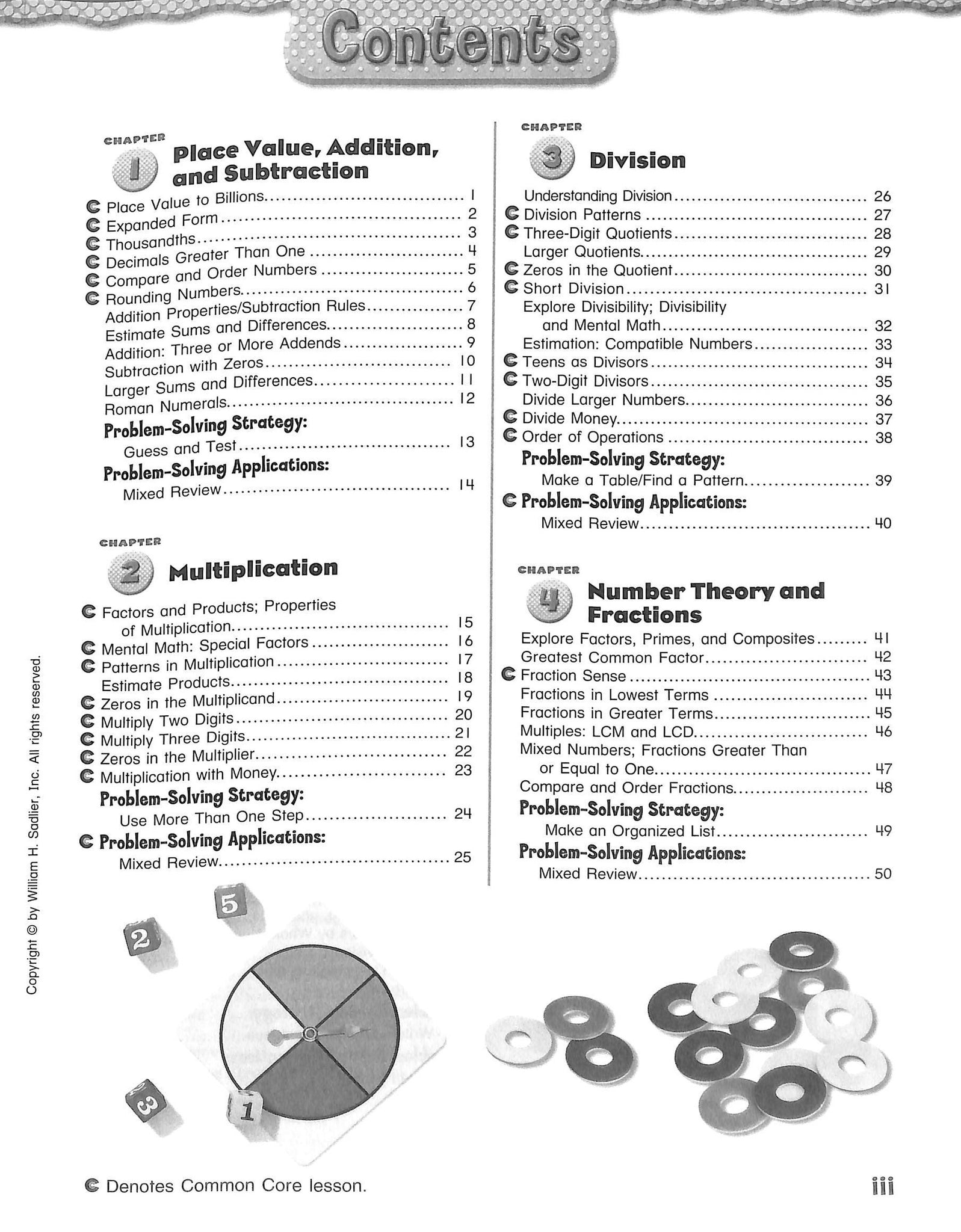 Sadlier Math Grade 5 Chapter 1 Review.pdf Progress in Mathematics Workbook Grade 5 – Kolbe Academy Bookstore