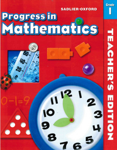 Progress in Mathematics Teacher Edition Grade 1