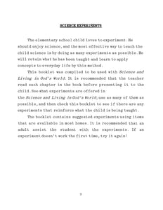 Science Experiments Recipe Book - Discontinued