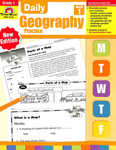 Evan-moor Daily Geography Practice 1 Teacher Manual