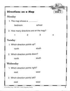 Daily Geography Practice 1 Workbook