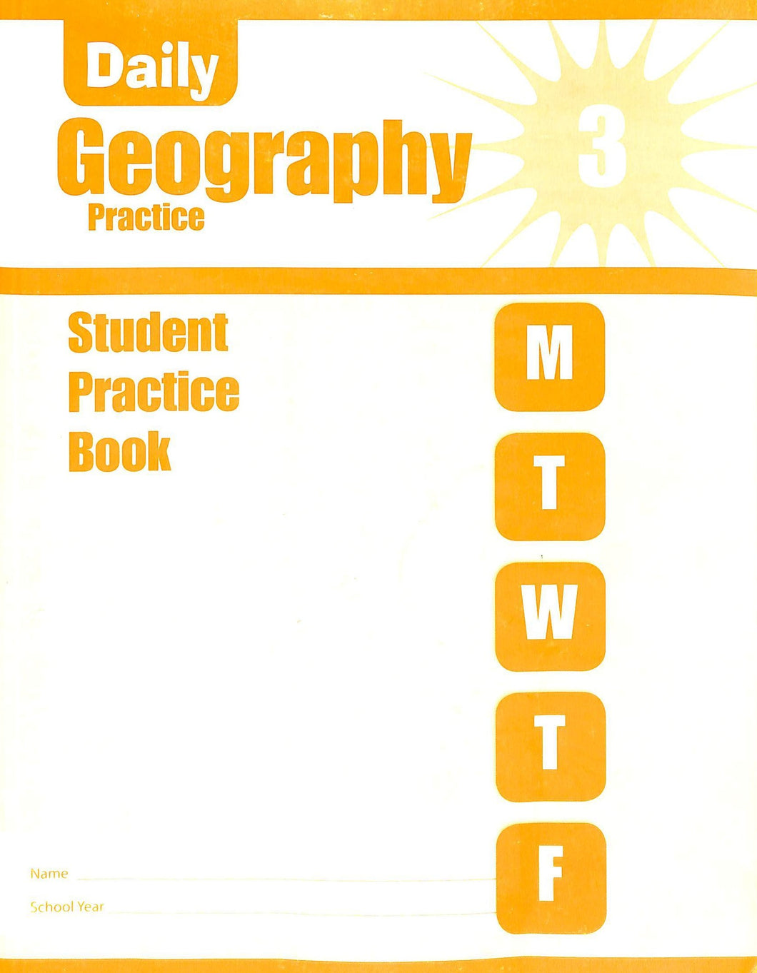 Daily Geography Practice 3 Workbook