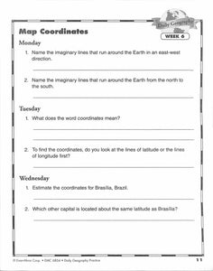 Daily Geography Practice 4 Workbook