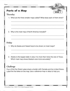 Daily Geography Practice 5 Teacher Manual