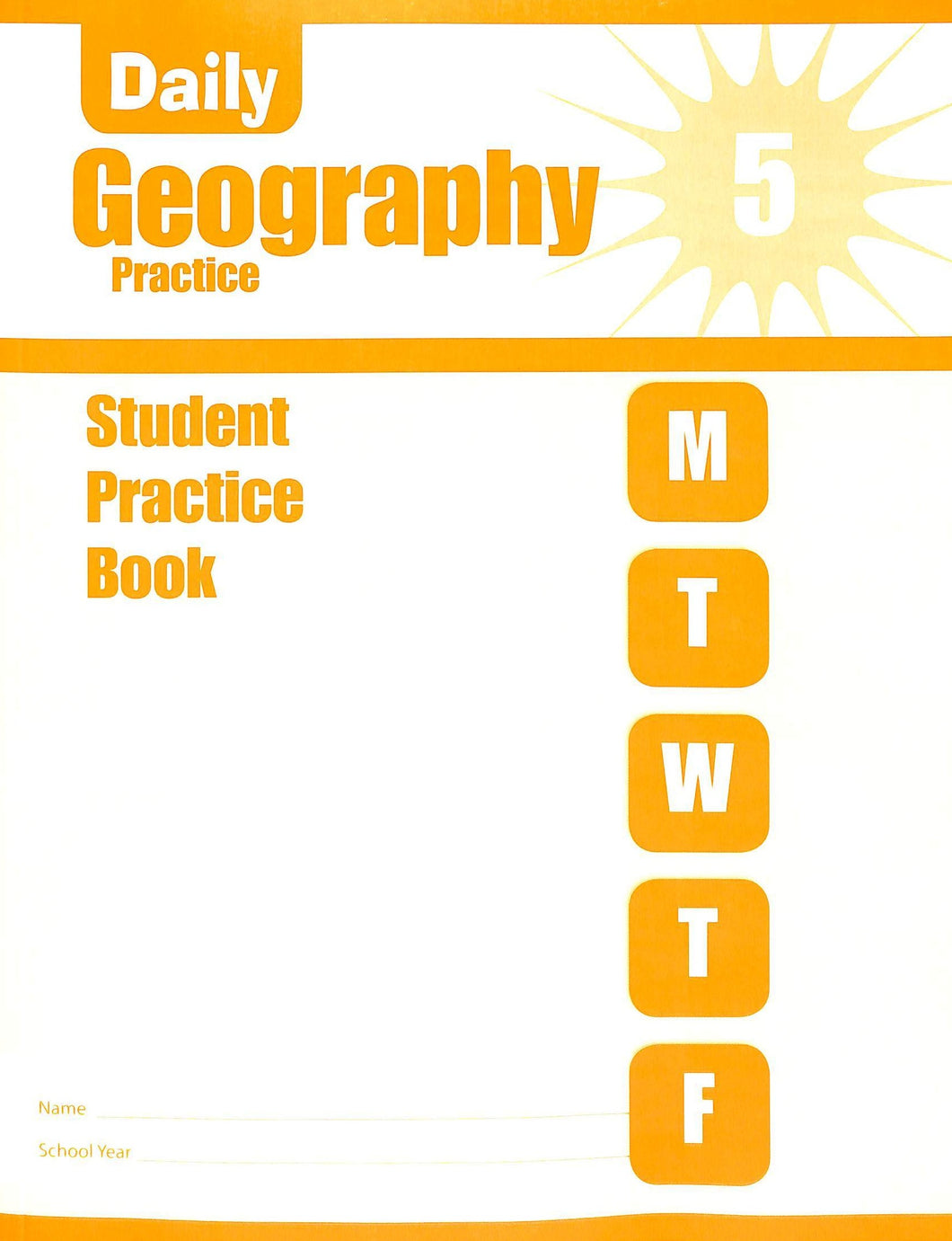 Evan-moor Daily Geography Practice 5 Workbook