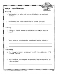 Daily Geography Practice 5 Workbook