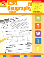 Load image into Gallery viewer, Daily Geography Practice 6 Teacher Manual