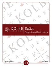 Load image into Gallery viewer, Course Plan &amp; Tests - Theology 11: Apologetics &amp; Church History II