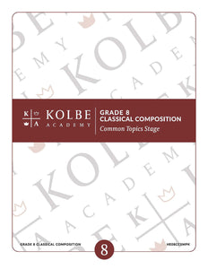 Course Plan & Tests - Classical Composition 5: Common Topic Stage