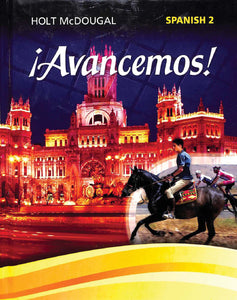 Avancemos! Spanish 2 Online Access 1 Year License