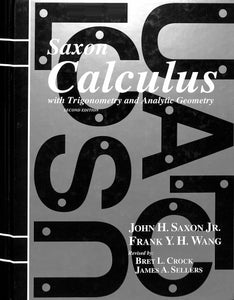 Saxon Calculus Solutions Manual