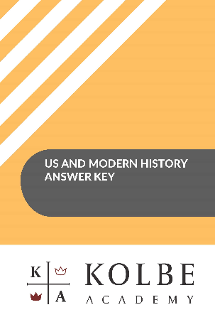 Modern History Answer Key