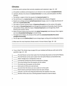 All Ye Lands Workbook