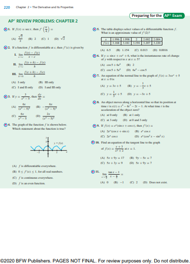 Calculus for the AP Course - Third Edition – Kolbe Academy Bookstore