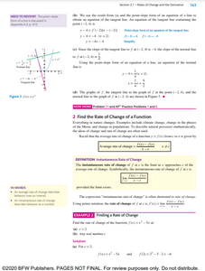 Calculus for the AP Course - Third Edition