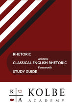 Load image into Gallery viewer, Aristotle Rhetoric and Farnsworth Classical English Rhetoric Study Guide