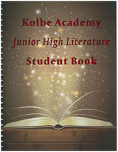 Load image into Gallery viewer, Junior High Literature Workbook Study Guide And Glossary