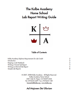 Lab Report Writing Guide
