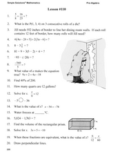 Load image into Gallery viewer, Pre-Algebra Workbook