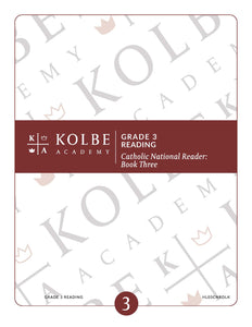 Course Plan & Tests - Catholic National Reader 3