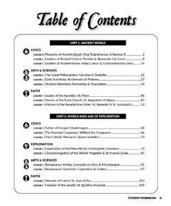 Stories of a Changing World Student Workbook