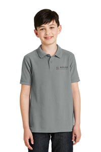 Youth Polo - Cool Grey