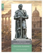 Load image into Gallery viewer, Liber Tertius Civitates Europae Teacher Manual