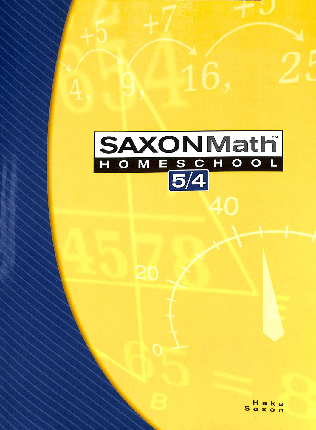 Saxon 5/4 Home Study Kit