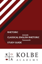 Load image into Gallery viewer, Aristotle Rhetoric and Farnsworth Classical English Rhetoric Study Guide