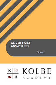 Oliver Twist Answer Key