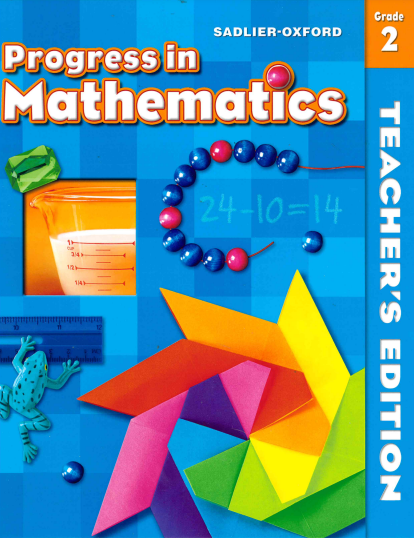 Progress in Mathematics Teacher Edition Grade 2