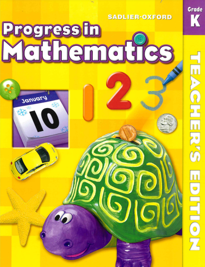 Progress In Math K Workbook Teacher Manual Kolbe Academy Bookstore