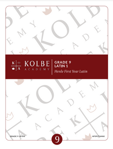 Course Plan & Tests - Henle Latin I